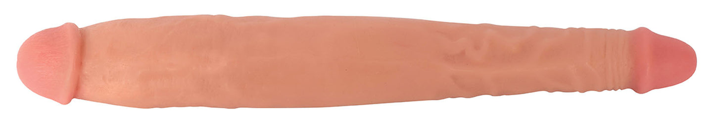 "Jock 13 Inch Tapered Double Dong - Vanilla CN-09-0401-10"