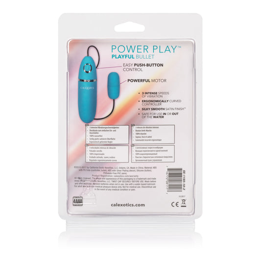 "Power Play Playful Bullet - Blue SE1165102"