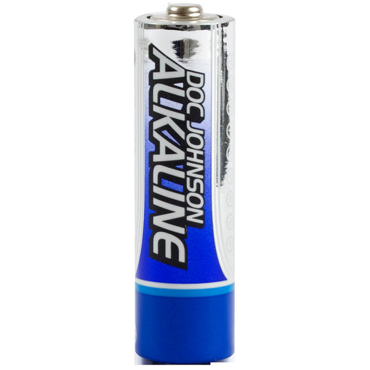 "Doc Johnson Alkaline Batteries - AA - 4 Pack DJ0399-08"