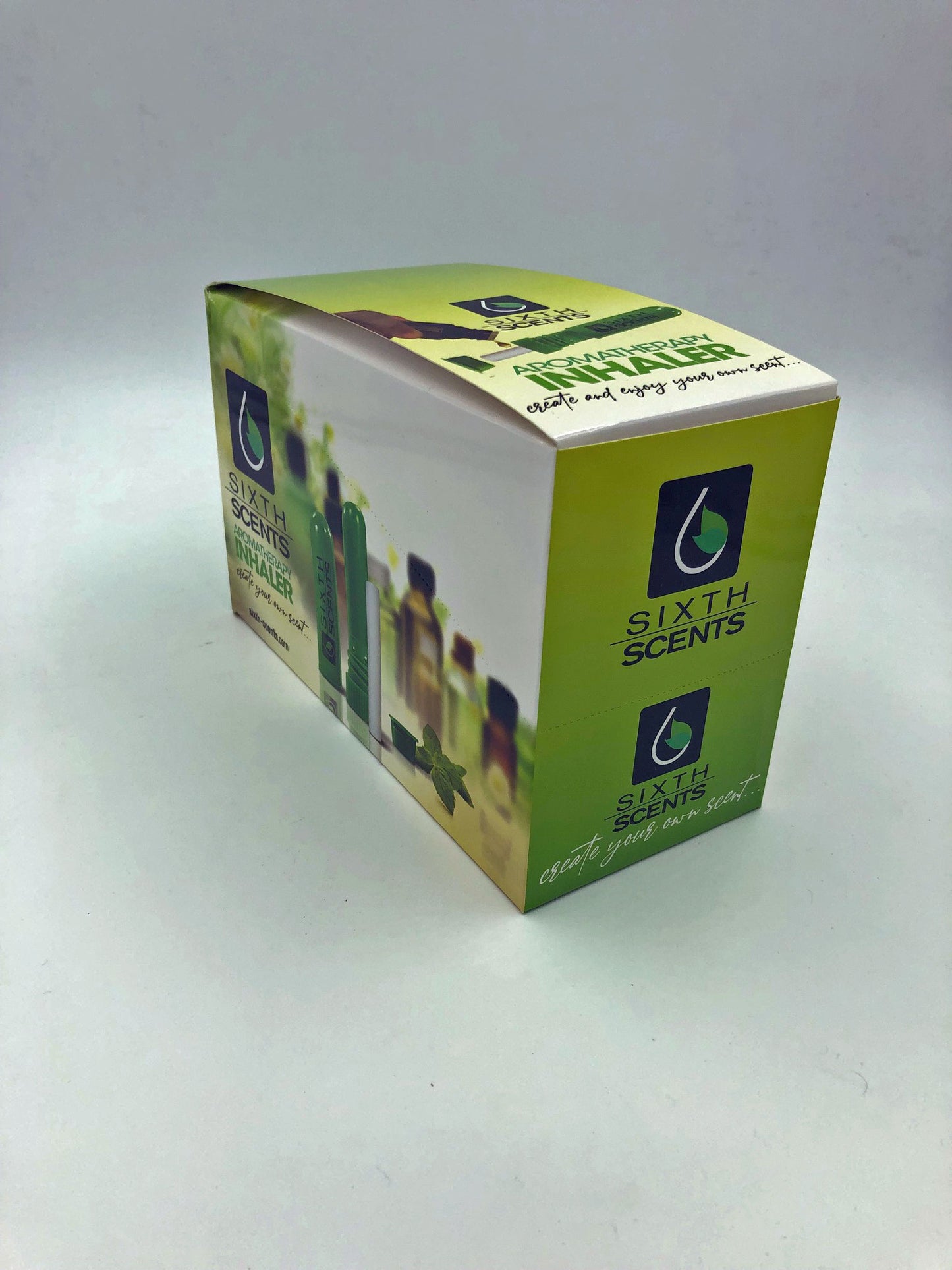 "Sixth Scents - Aromatherapy Inhaler - 15 Count  15 Count Display SS-1001"