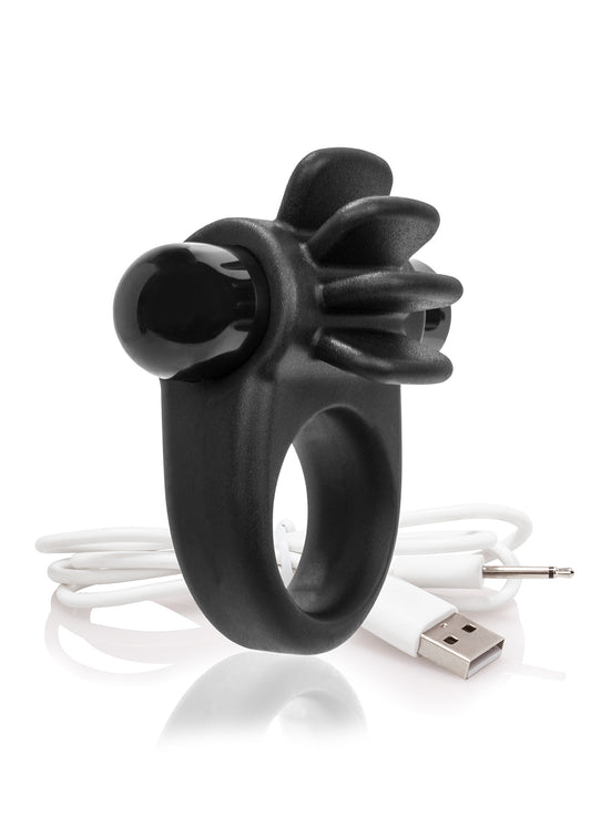 "Charged Skooch Ring - Black ASK-BL-101E"