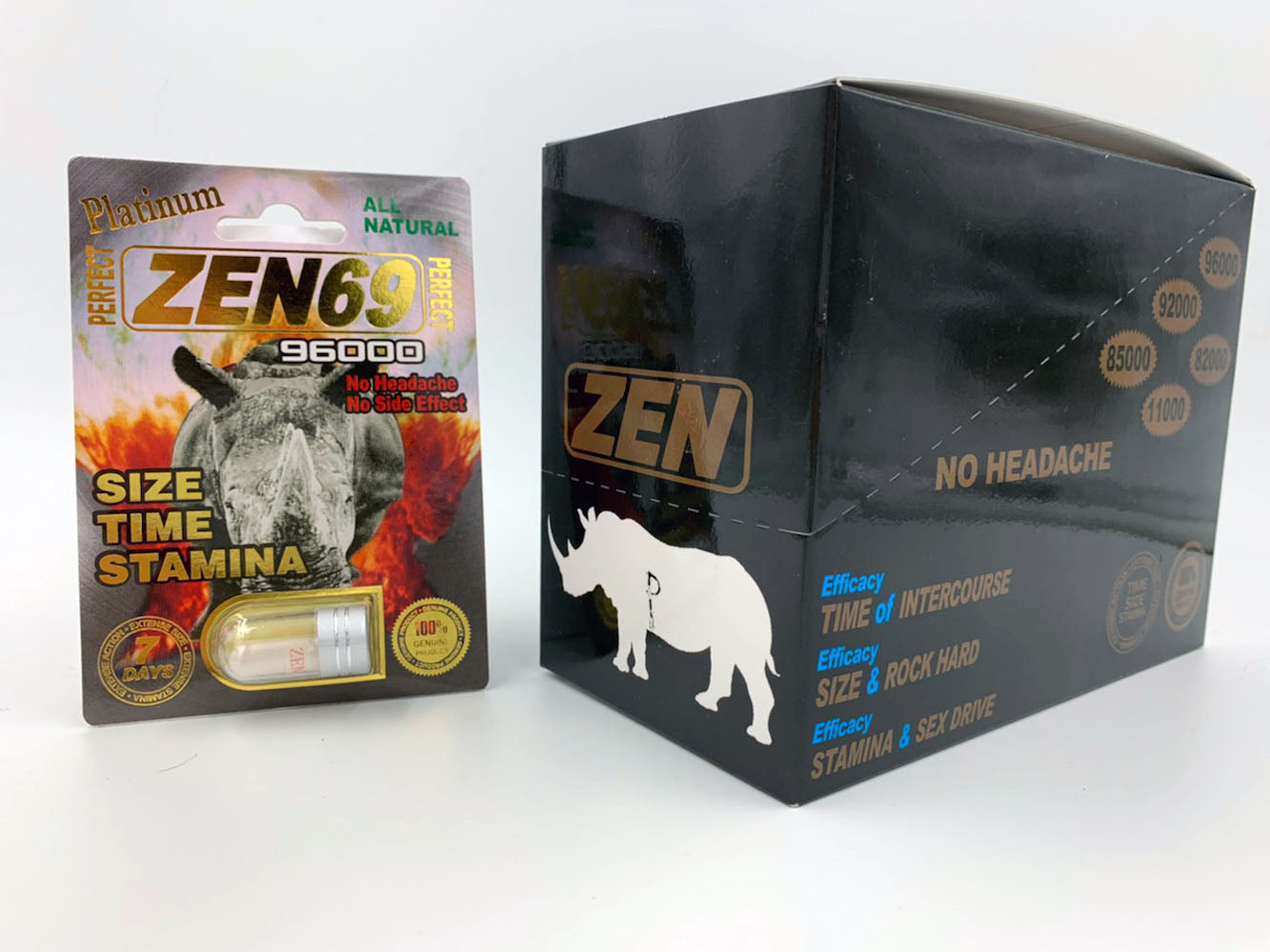 "Zen 69 P Sexual Male Enhancement 30 Ct Display PS-Z69P-D"