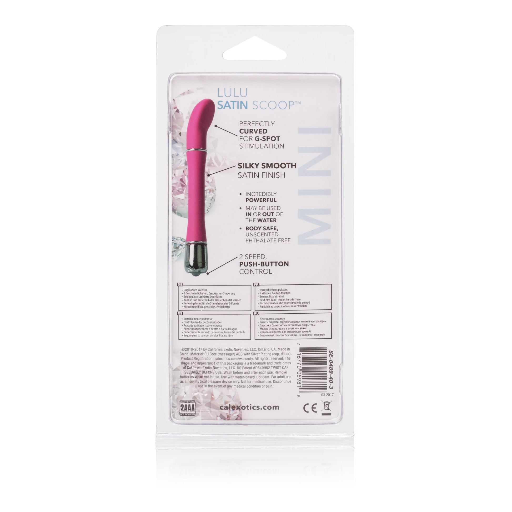 "Lulu Satin Scoop Vibe - Pink SE0489403"