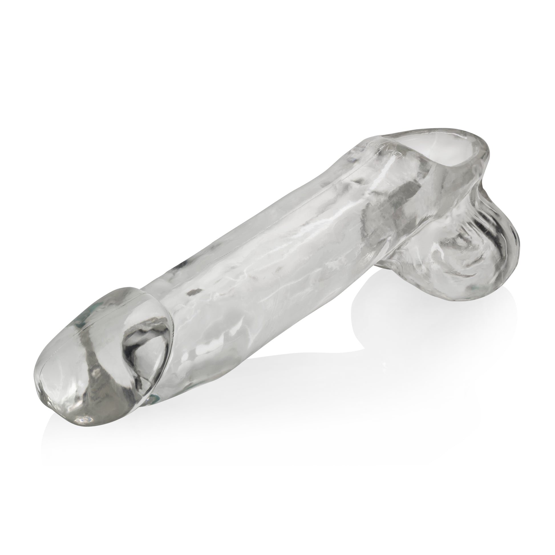 "Daddy Cocksheath With Balls - Clear OX-1319-CLR"