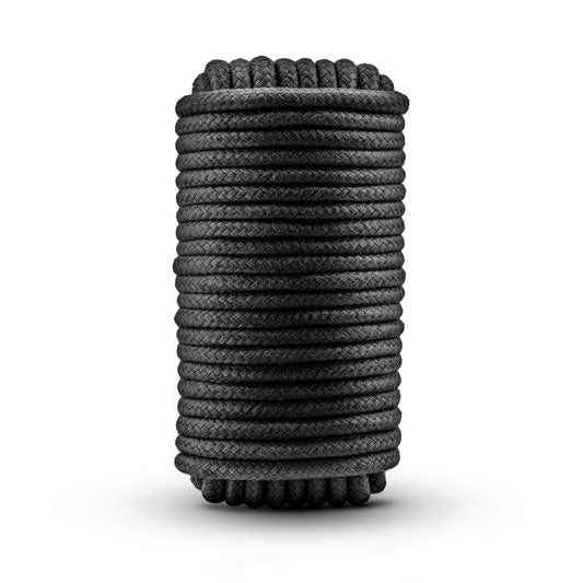 "Temptasia - Bondage Rope - 32 Feet - Black BL-41695"