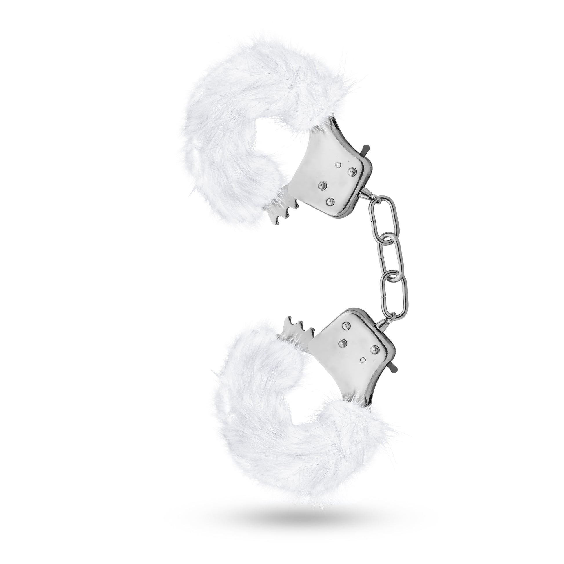 "Temptasia - Plush Fur Cuffs - White BL-55514"