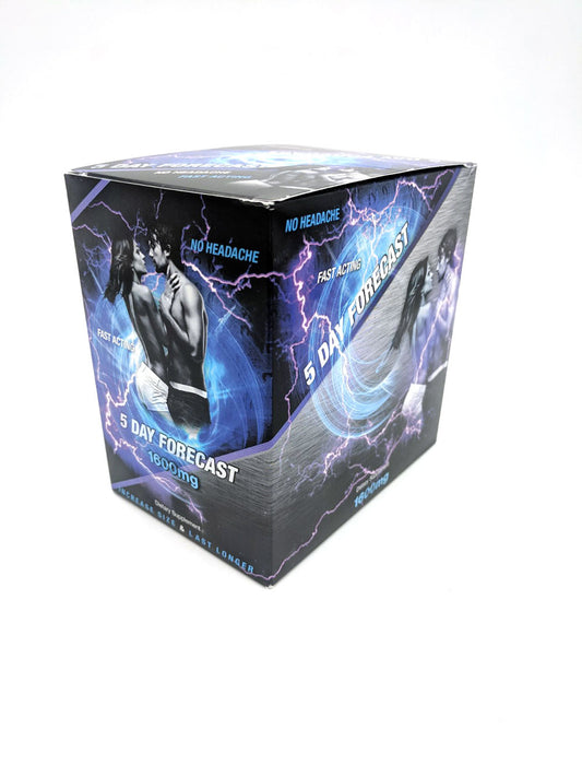 "5 Day Forecast Male Enhancement 25 Ct Display PS-5DAYFOR-D"