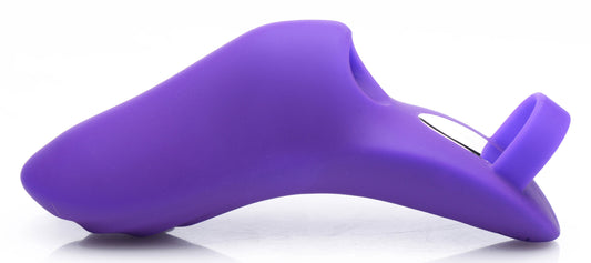 "7x Finger Bang Her Pro Silicone Vibrator - Purple FR-AG543PURPLE"