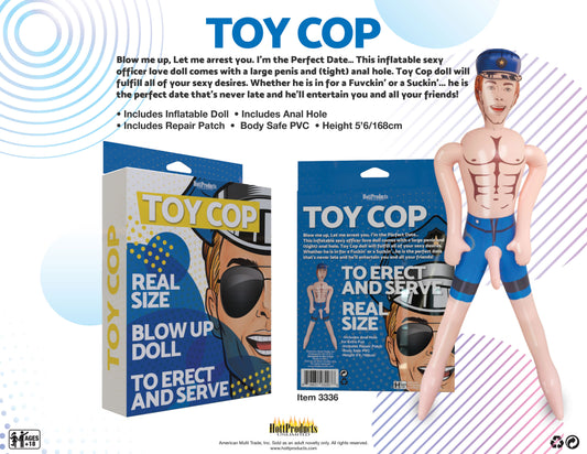 "Cop - Inflatable Party Doll HTP3336"
