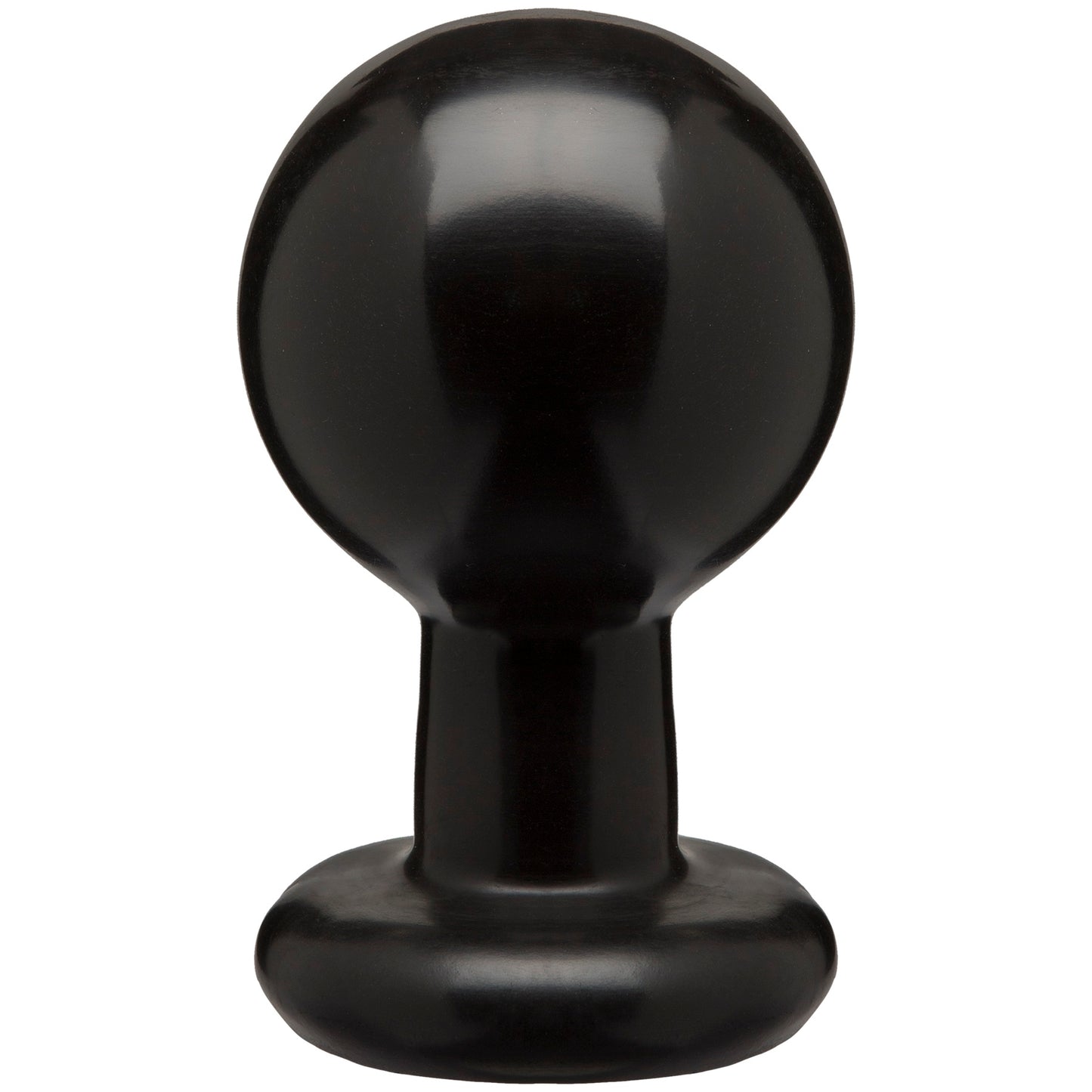 Round Butt Plug - Large - Black DJ0244-59