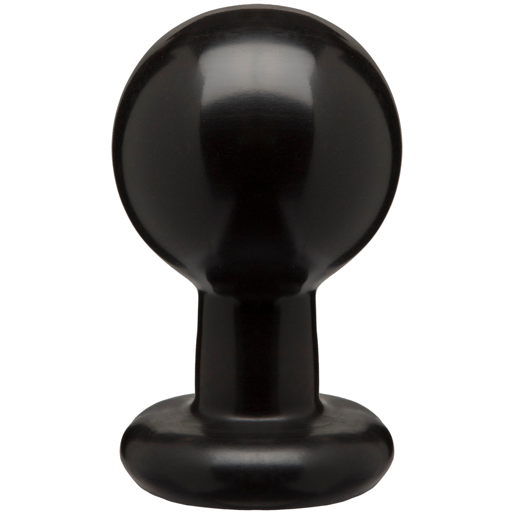 Round Butt Plug - Large - Black DJ0244-59