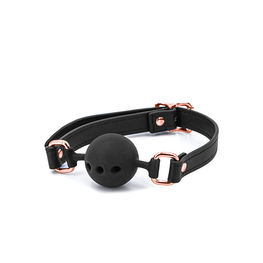 "Bondage Couture - Ball Gag - Black NSN-1306-73"