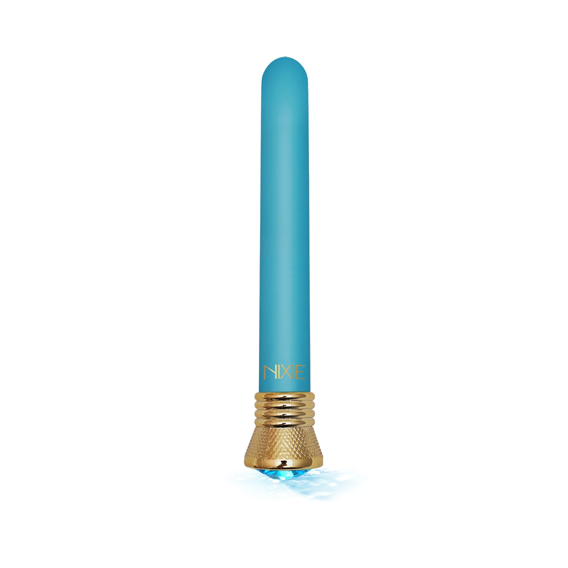 "Nixie Jewel Satin Classic Vibe 10 Function -  Aquamarine GN-1000306"